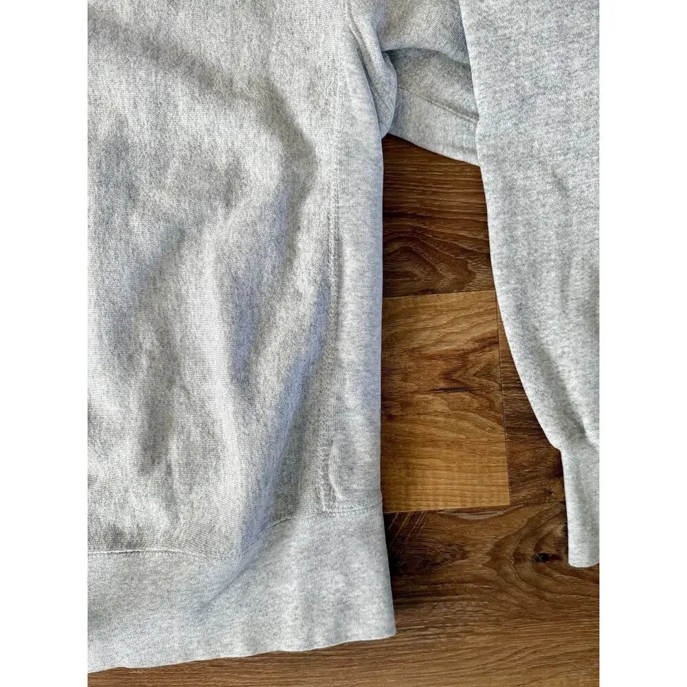 Vintage 90s Lee‎ Cross Grain Mens Gray N. I. F. S. Sweatshirt Size XL GUC